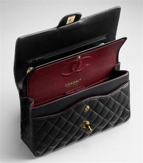 fake chanel classic flap interior|chanel classic flap small price.